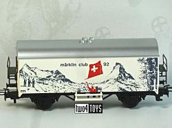 Marklin 4415.92751 REFRIGERATOR CAR MARKLIN CLUB SWISS 1992