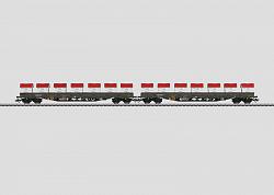 Marklin 47029 SWISS AWILOG TRANSPORT LOW SIDE CAR SET 2011