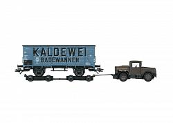 Marklin 48822 DB TYPE G 10 BOX CAR WITH KAELBLE TRACTOR 2020