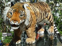 Steiff 502804 STUDIO BENGAL TIGER LIFESIZE RARE 1980