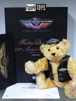 Steiff 666476 HARLEY DAVIDSON MOTORCYCLES ANNIVERSARY TEDDY