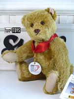 Steiff 671036 100 JAAR STEIFF TEDDYBEER MESSING MOHAIR 2002