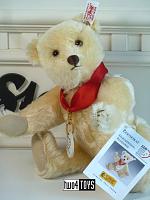 Steiff 671043 100 YEARS OF STEIFF TEDDY BEARS BLOND MOHAIR 2002