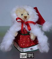 Steiff 676932 JAPAN LITTLE SANTA TEDDY BEAR CHRISTMAS 2008