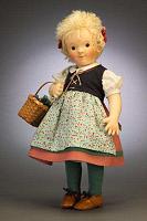 Steiff & R. John Wright 710230 KINDER SERIES FELT DOLL SOPHIE