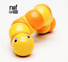 Naef 9911.4 JUBA CATERPILLAR RUPS ORANJE HOUT | Xavier de Clippe