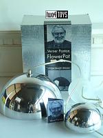 FLOWERPOT VP1 PENDANTLAMP POLISHED CHROME│Verner Panton│unique