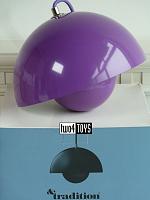 FLOWERPOT VP1 PENDANTLAMP BRIGHT PURPLE│Verner Panton│&tradition