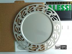 Alessi SG35 GD ETHNO ROUND PLATE HOLDER GOLD │ GIOVANNONI│ 2001