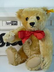 Steiff 000379 CLASSIC 1909 TEDDYBEER BLOND MET KIEPSTEM HVH 2003