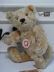 Steiff 000645 CLASSIC TEDDYBEER 1920 BLOND MOHAIR 2007