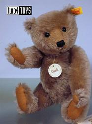 Steiff 004605 CLASSIC TEDDY BEAR CARAMEL WITH GROWLER 2003