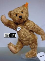 Steiff 004858 CLASSIC TEDDY BEAR 1905 BRASS MOHAIR 2009