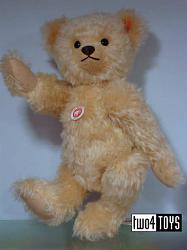 Steiff 005145 CLASSIC TEDDYBEER BLOND MOHAIR KIEPSTEM 2003