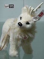 Steiff 006234 WINTER RENDIER ORNAMENT WIT ALPACA 2019