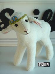 Steiff 007019 LIA LAMB WHITE WOOL PLUSH SPRING 2021