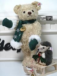 Steiff 007286 TEDDIES FOR TOMORROW TEDDY WITH HEDGEHOG | 2022
