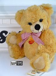 Steiff 013379 BOBBY TEDDYBEER STREELZACHT GEEL PLUCHE 2003