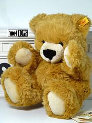 Steiff 013447 MANSCHLI TEDDY BEAR CUDDLY SOFT GOLDEN PLUSH 2003
