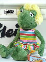 Steiff 014635 KNOPF & FRIENDS FROG LILLI GRÜNBEIN GREENLEG 2007