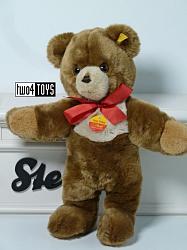 Steiff 018701 COSI TEDDYBEER BRUIN ZACHT GEWEVEN PLUCHE 1991