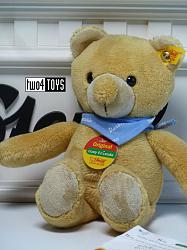 Steiff 020544 THANK YOU DANGLING TEDDY BEAR SOFT PLUSH 2004