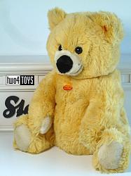 Steiff 022227 GROTE KNUFFEL TEDDYBEER GEEL ZACHT PLUCHE 2002