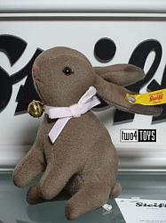 Steiff 033032 HAZEL RABBIT BROWN TREVIRA VELVET 2018