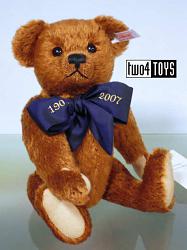 Steiff 038785 A MILLION HUGS RED BROWN MOHAIR TEDDY BEAR 2007