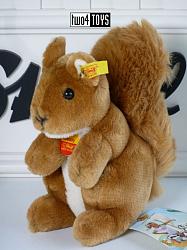 Steiff 045127 BESSY SQUIRREL CUDDLY SOFT PLUSH 2003