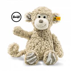 Steiff 060298 SOFT CUDDLY FRIENDS BINGO MONKEY BEIGE PLUSH 2017