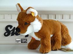 Steiff 070273 SNORRY THE FOX CUDDLY SOFT PLUSH 2003