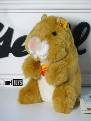 Steiff 071621 GOLDY HAMSTER KNUFFELZACHT PLUCHE 2004