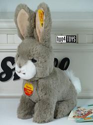 Steiff 080173 DORMY RABBIT BUNNY SOFT GRAY PLUSH 2003