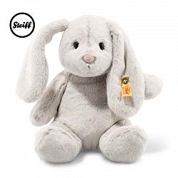 Steiff 080470 SOFT CUDDLY FRIENDS HOPPIE RABBIT LIGHT GREY 2017