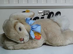 Steiff 082221 FLOPPY KONIJN BUNNY ZACHT GEWEVEN PLUCHE 1991