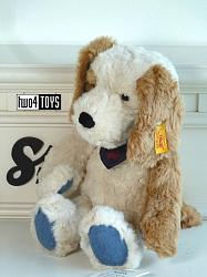 Steiff 084423 DENIM DARLINGS SNIFF DOG 2017