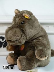 Steiff 085413 COSY MOCKY HIPPOPOTAMUS SOFT WOVEN PLUSH 1991