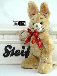 Steiff 087165 NIKI KONIJN BUNNY 5X GESCHIJFD BLOND PLUCHE 2003