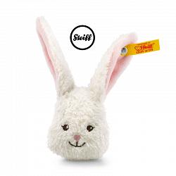 Steiff 109218 MAGNETIC RABBIT CUDDLY SOFT WHITE PLUSH 2017