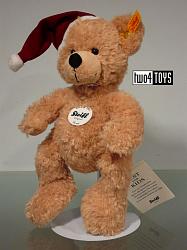 Steiff 110795 FYNN CHRISTMAS TEDDY BEAR CUDDLY SOFT 2015