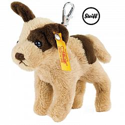 Steiff 112362 STROLCH DOG KEY RING BEIGE BROWN PLUCHE 2015