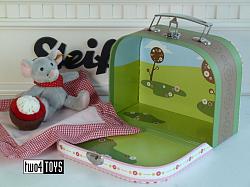 Steiff 113604 PICNIC FRIENDS MR. LITTLE MOUSE IN SUITCASE 2017