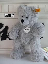 Steiff 113772 FYNN TEDDY BEAR 18 CM GREY PLUSH 2019