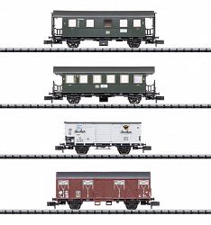 2025 Minitrix 15002 DB &quot;GmP&quot; FREIGHT TRAIN | PASSENGER CAR SET