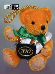 Hermann 22221-5 CENTENNIAL BEAR CHRISTMAS ORNAMENT 2002 L.E.