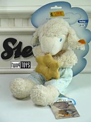 Steiff 236433 LAMB WITH STAR CUDDLY SOFT PLUSH 2005