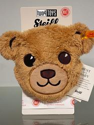 Steiff 240065 BEAR HEAD HEAT CUSHION BABY SOFT SKIN