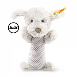 Steiff 240799 SOFT CUDDLY FRIENDS BASTER DOG RATTLE 2017