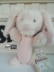 Steiff 240805 SOFT CUDDLY FRIENDS BELLY RABBIT RATTLE 2017